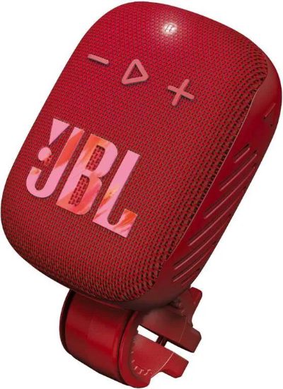 Portable Speaker, JBL, WIND3S, Red, Portable, P.M.P.O. 5 Watts, Bluetooth, JBLWIND3SRED