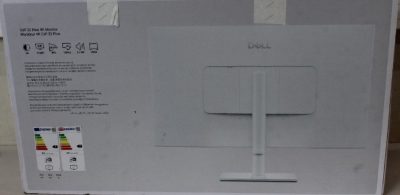 Dell LCD S3225QS 32" 4K UHD/3840x2160/HDMI,DP/Platinum silver/5Y, Dell S3225QS, 32 ", VA, UHD, 16:9, 120 Hz, 4 ms, 3840 x 2160 pixels, 300 cd/m², HDMI ports quantity 2, Warranty 60 month(s), UNPACKED, SCRATCHED BACKSIDE