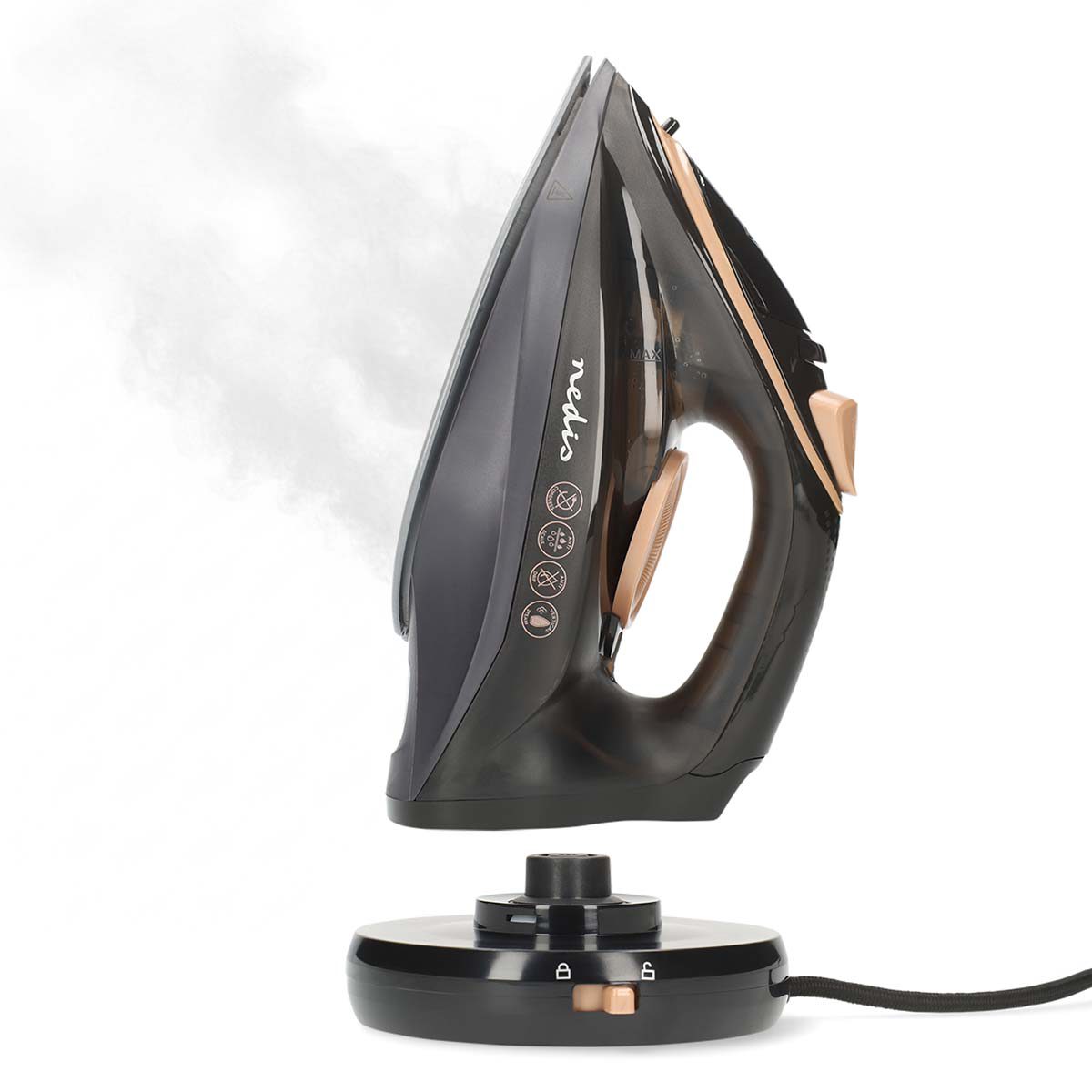 Nedis bezvadu gludeklis, 2200W, 20g/m
