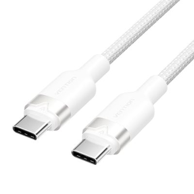 CABLE USB-C TO USB-C/1M WHITE TRDWF VENTION