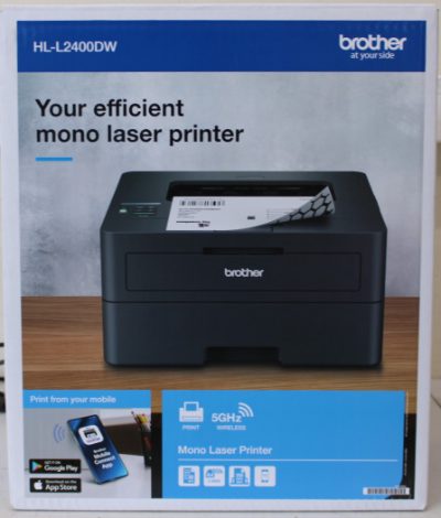 Brother HL-L2400DW Laser Printer, Brother HL-L2400DW, Mono, Laser, Laser Printer, Wi-Fi, Black