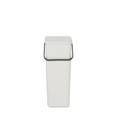 BRABANTIA atkritumu tvertne Sort & Go, 40 l, Light Grey