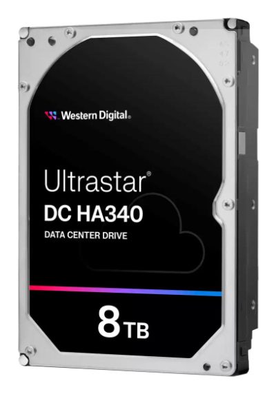 HDD, WESTERN DIGITAL, Serial ATA, 3.5 ", Buffer 256 MB, 7200 RPM, 8 TB, HDD-??????????? Western Digital Ultrastar 0B47078 8TB, Ultrastar DC HA340, 0B47078