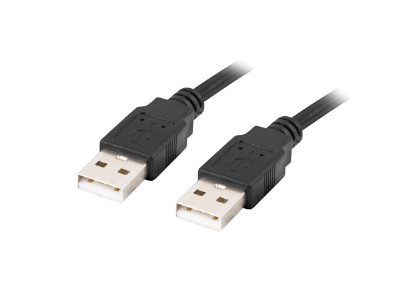 Cable USB-A 2.0, CA-USBA-20CU-0018-BK, USB Type-A to USB Type-A