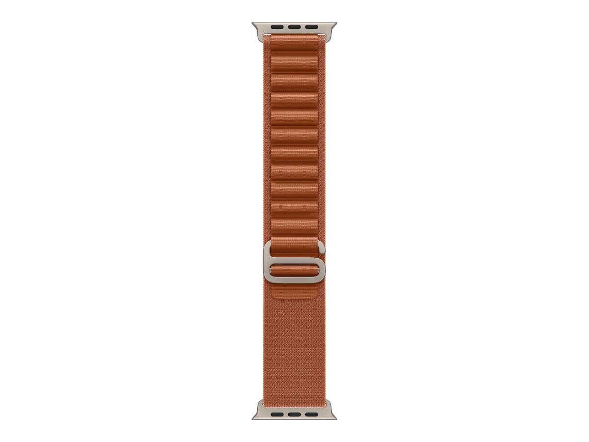 Apple 49mm Terra Cotta Alpine Loop - Medium - Natural Titanium Finish, Apple
