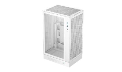 Deepcool Case, CH270 DIGITAL WH, White, Mini Tower