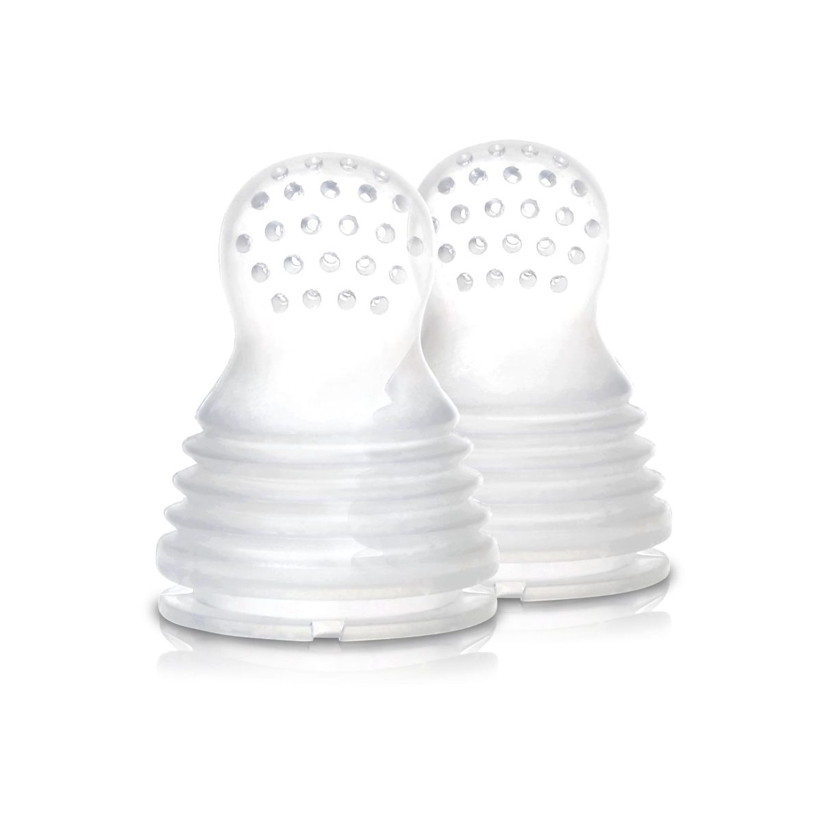 Kidsme Food Feeder Plus patentēts silikona uzgalis, XL izmērs (2 gab.), no 6 mēn.