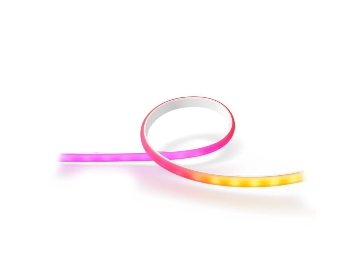 Lightstrip Extension, Hue Gradient Lightstrip 1m Extension, White and colored light