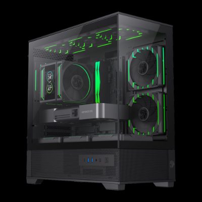 Gamemax Case, VISTA 2 MB, M-ATX