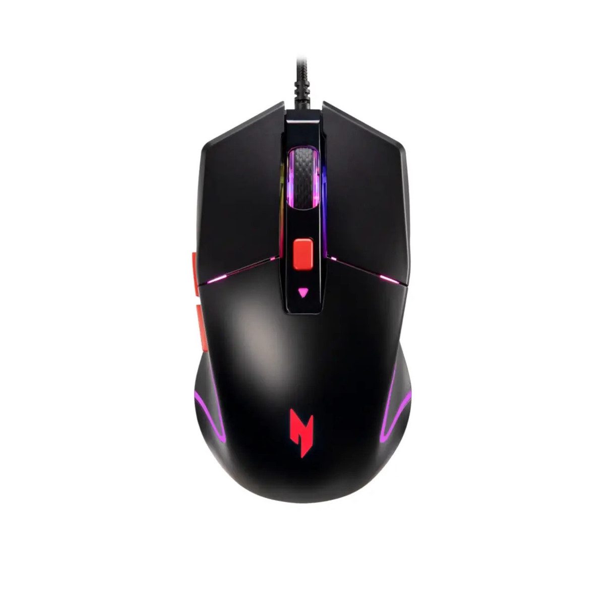 Acer Nitro Mouse NMW100, Wired, USB 2.0, Black