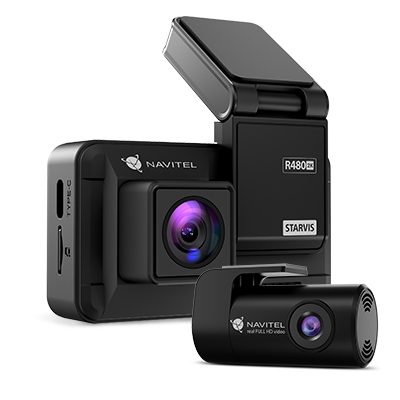 Dashcam with 2K video quality, R480 2K, 320 х 240, Maps included