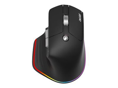 Acer Easy Fit wireless Mouse, 2.4GHz and BT5.0, Black, Acer