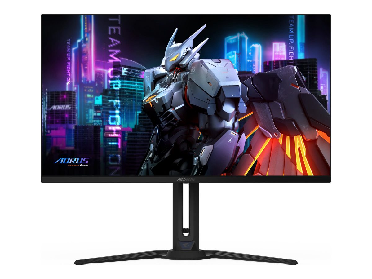 AORUS FO32U2 EK1, 31.5 ", OLED, 16:9, 240 Hz, 0.03 ms, 3840 x 2160 pixels, 250 cd/m², HDMI ports quantity 2, Black, Warranty 36 month(s)