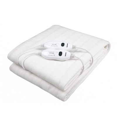Electric Under Blanket, BW-4752, Number of heating levels 2, Number of persons 2, Washable, Remote control, Polyester, 120 W, White