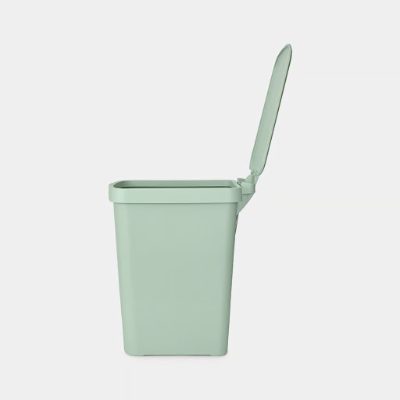 BRABANTIA atkritumu tvertne ar pedāli StepUp,25 l, Jade Green