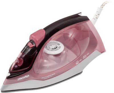 Iron, MS 5028, Steam Iron, 2600 W, Continuous steam 35 g/min, Steam boost performance 60 g/min, Pink/Grey