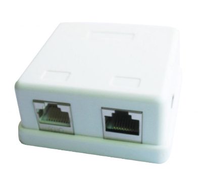 CABLE ACC MOUNT BOX 2XCAT5E/NCAC-HS-SMB2 GEMBIRD