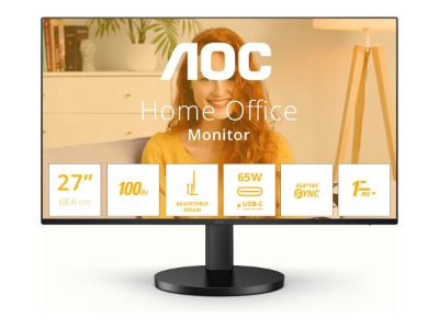 Q27B3CF2, 27 ", IPS, QHD, 16:9, 100 Hz, 1 ms, 2560 x 1440 pixels, 350 cd/m², HDMI ports quantity 1, Black, Warranty 36 month(s)