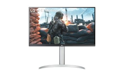 27UP650K-W, 27 ", IPS, UHD, 16:9, 60 Hz, 5 ms, 3840 x 2160 pixels, 400 cd/m², HDMI ports quantity 2