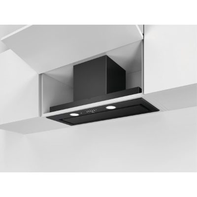 Electrolux iebūvējams tvaika nosūcējs, melns, 80 cm