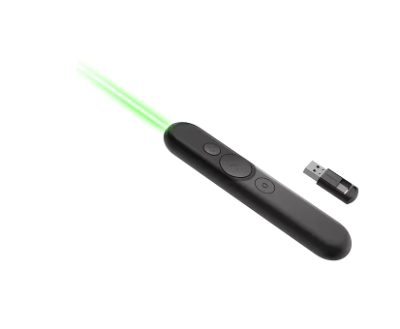 Laser Rechargeable Presentation Remote, Black