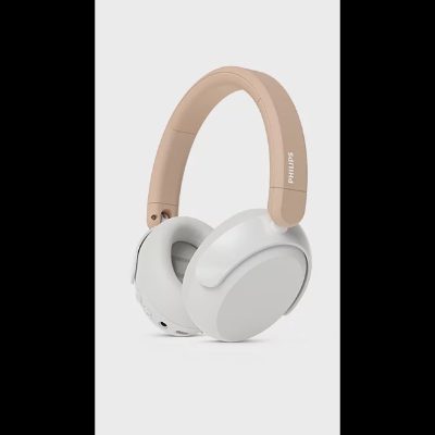 PHILIPS on-ear austiņas ar Bluetooth bērniem, balta/dzintara
