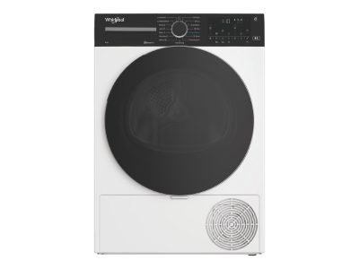 Whirlpool Dryer Machine, WP B8X WBS EE, Energy efficiency class B, Front loading, 8 kg, Digital, Depth 67.4 cm, White, Steam function