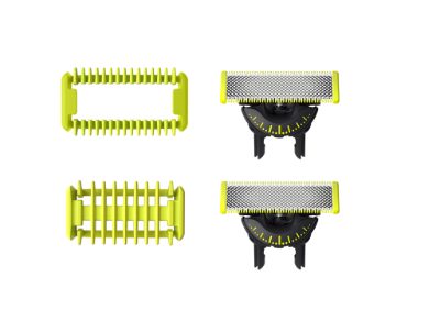 OneBlade 360 Replacement Blades, 2pcs and body kit, QP624/50