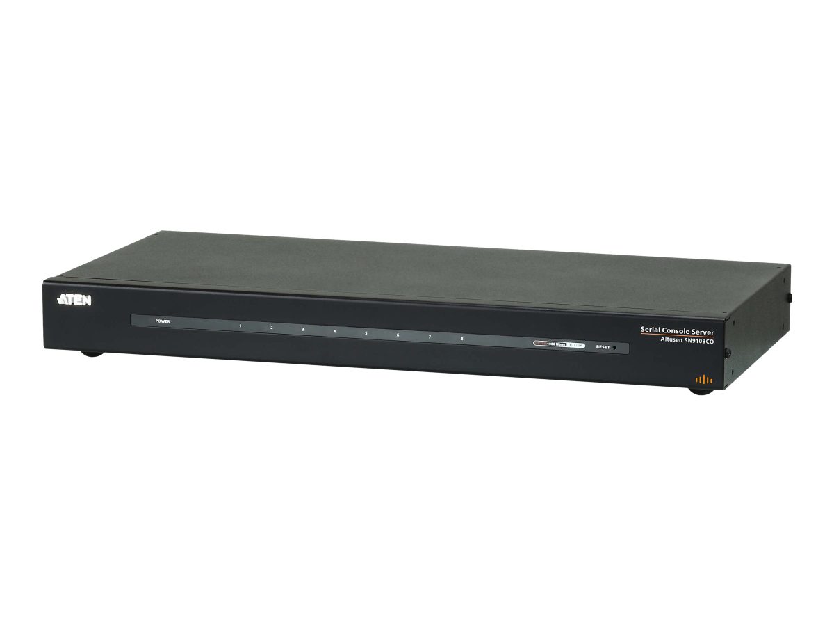 16-Port Serial Console Server (Cisco pin-outs and auto-sensing DTE/DCE function), SN9116CO