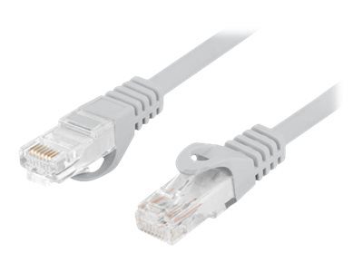 Patchcord Cat.6 UTP LSZH CU Fluke Passed, PCU6-10CU-0025-S, 0.25 m, Grey
