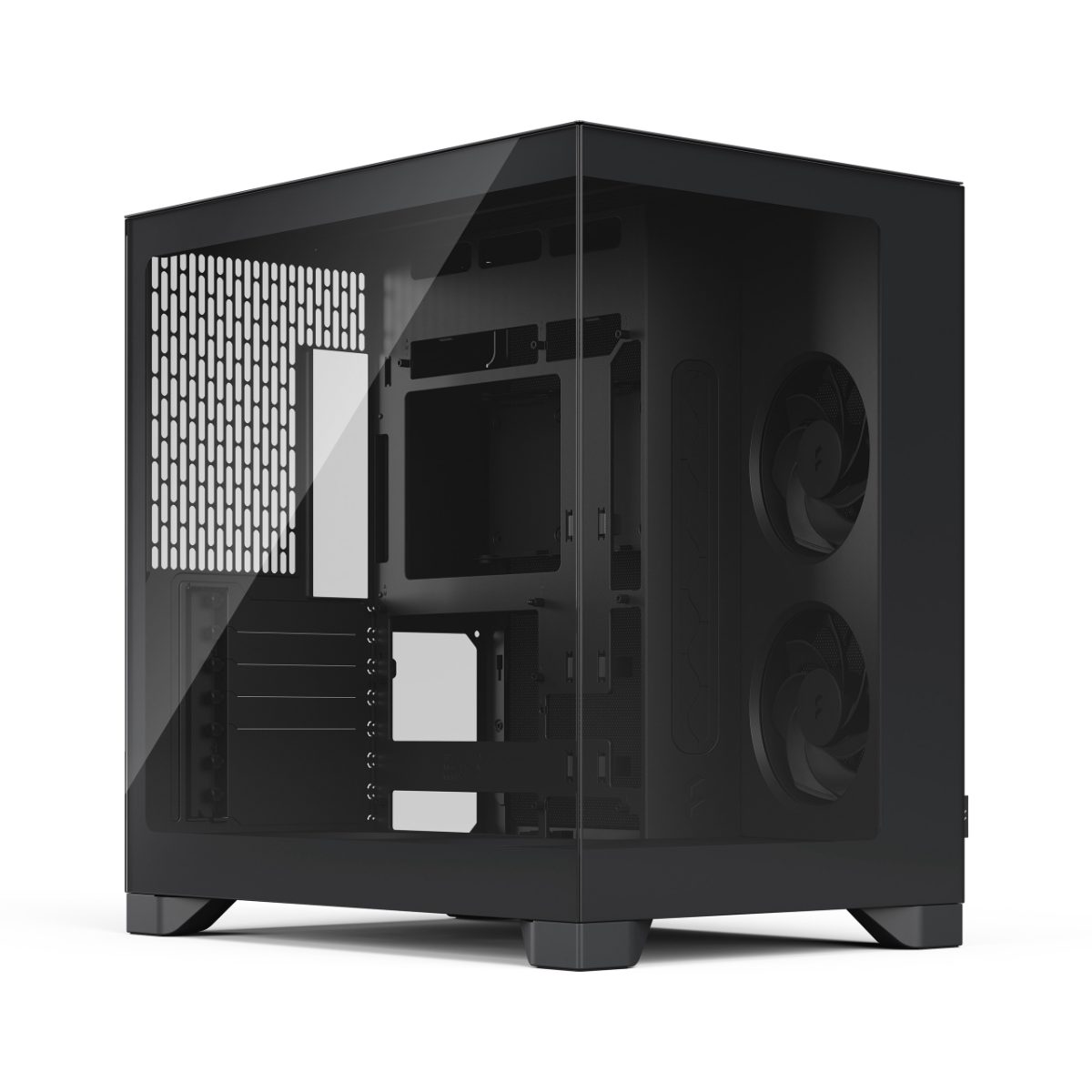 Fractal Design Case, Pop 2 Vision, Black, Mid-Tower