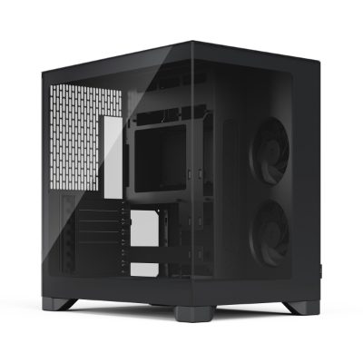 Fractal Design Case, Pop 2 Vision, Black, Mid-Tower