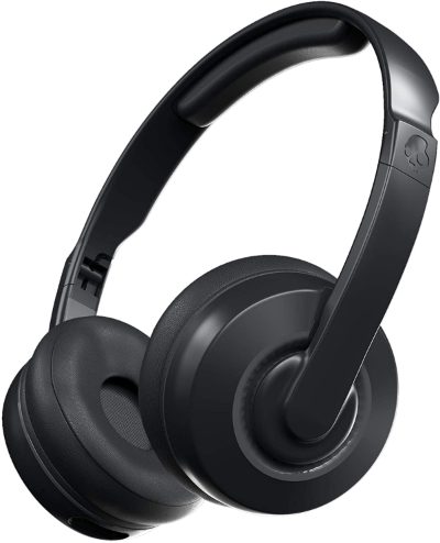 Wireless Headphones, Cassette, Wireless/Wired, On-Ear, Microphone, Black, Wireless