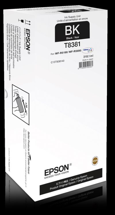 Epson XL Ink Supply Unit, WorkForce Pro WF-R5xxx series, Black