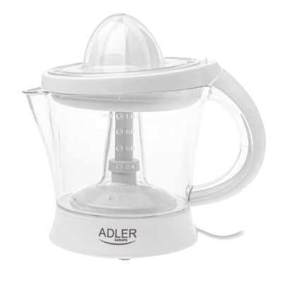 Adler Citrus Juicer, AD 4014, Type Citrus juicer, White, 40 W, Number of speeds 1
