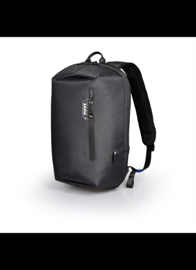Laptop Backpack, SAN FRANCISCO, Backpack, Shoulder strap, Grey