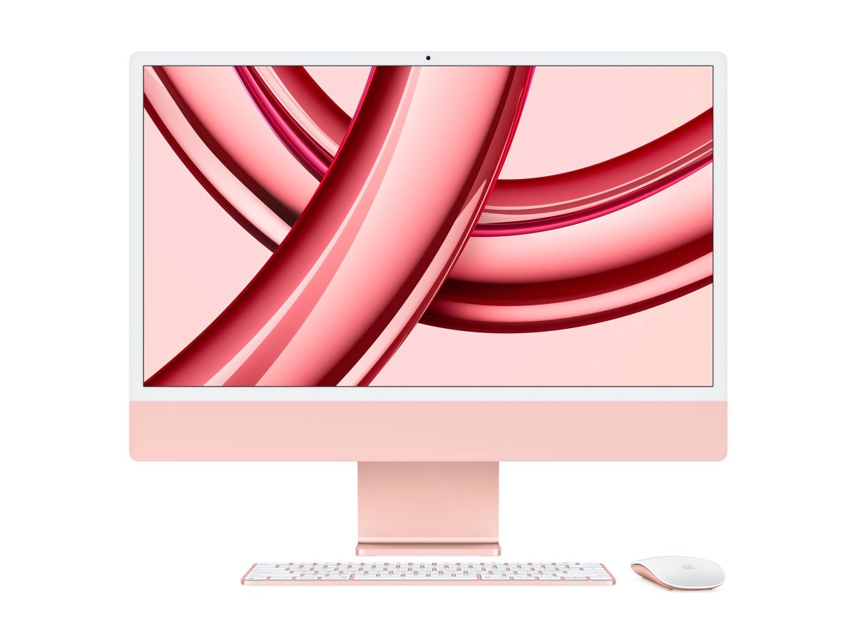 Apple iMac 24” 4.5K Retina, Apple M4 10C CPU, 10C GPU/24GB/512GB SSD/Pink/SWE, Apple