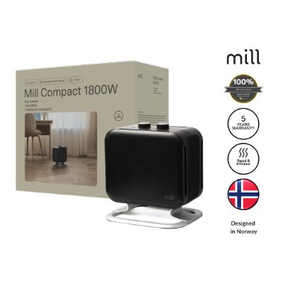 Heater, CUS1800MECBA, PTC Fan, 1800 W, Suitable for rooms up to 30 m², Black