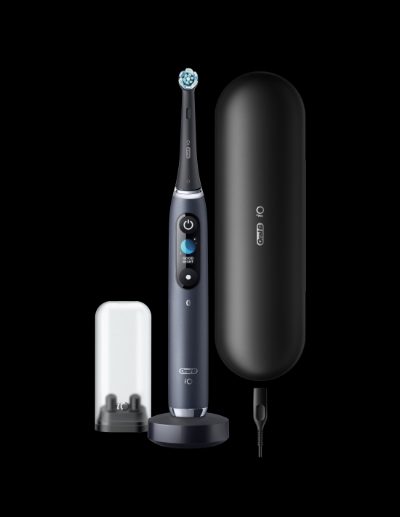 Electric toothbrush, iO Series 9N, Rechargeable, For adults, Number of brush heads included 1, Number of teeth brushing modes 7, Black Onyx