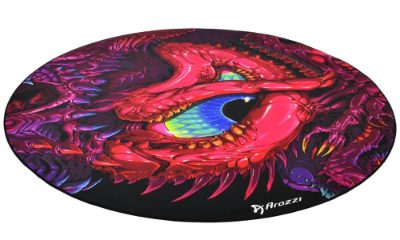 Arozzi Zona Round Floor Pad, Crawling Chaos
