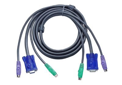 KVM Cable, 3M PS/2, 2L-1003P/C