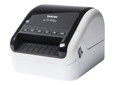 Brother QL-1110NWBC, Mono, Thermal, Label Printer, Wi-Fi, White/Black