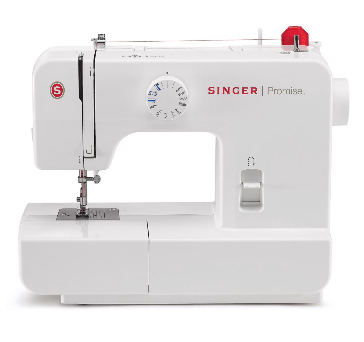 Sewing Machine, Promise 1408, Number of stitches 8, Number of buttonholes 1, White