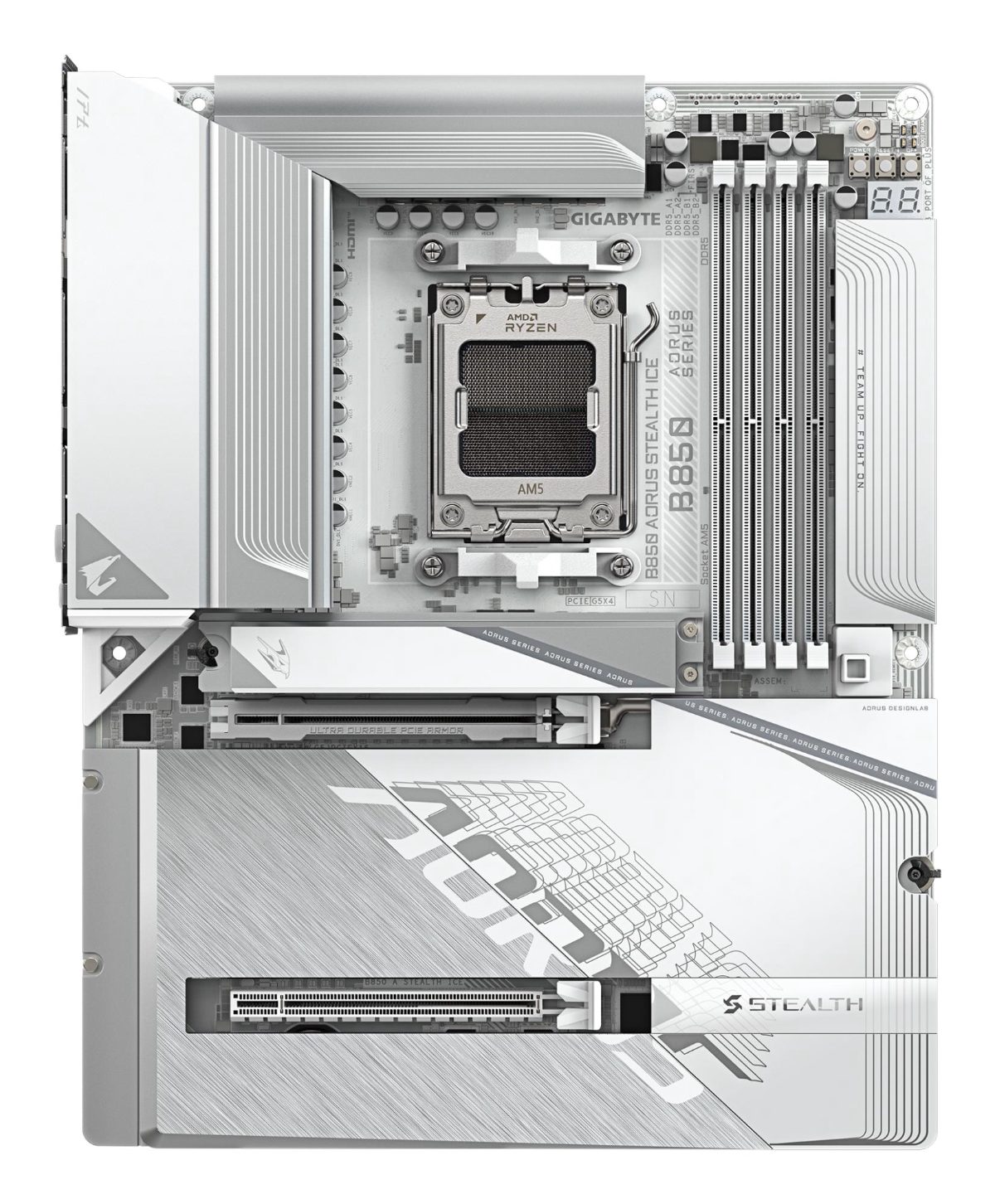 Mainboard, GIGABYTE, AMD B850, SAM5, ATX, Memory DDR5, B850ASTEALTHICE1.0
