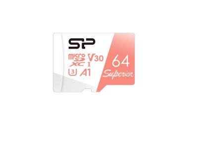 Silicon Power Superior, 64 GB, microSDXC, Flash memory class 10