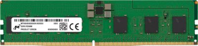 Server Memory Module, MICRON, DDR5, 16GB, RDIMM, 4800 MHz, CL 40, 1.1 V, MTC10F1084S1RC48BA1R