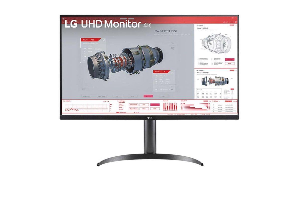 32BR55UK-B, 31.5 ", VA, UHD, 16:9, 60 Hz, 4 ms, 3840 x 2160 pixels, 250 cd/m², HDMI ports quantity 2