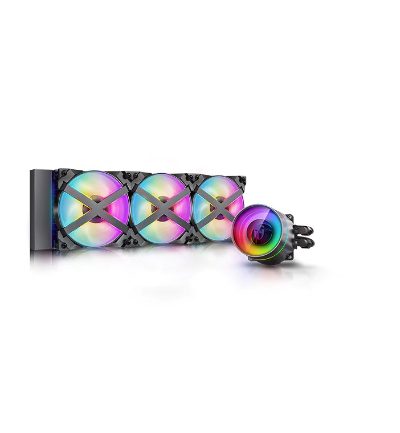 CASTLE 360EX RGB, Black, Intel, AMD, CPU Liquid Cooler
