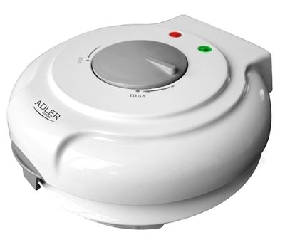 Waffle maker, AD 3038, 1500 W, Number of pastry 1, Ice Cone, White