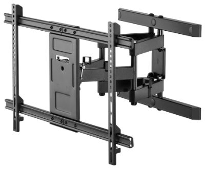 Wall mount, TV Wall Mount Pro FULLMOTION (L), Tilt, Swivel, Black